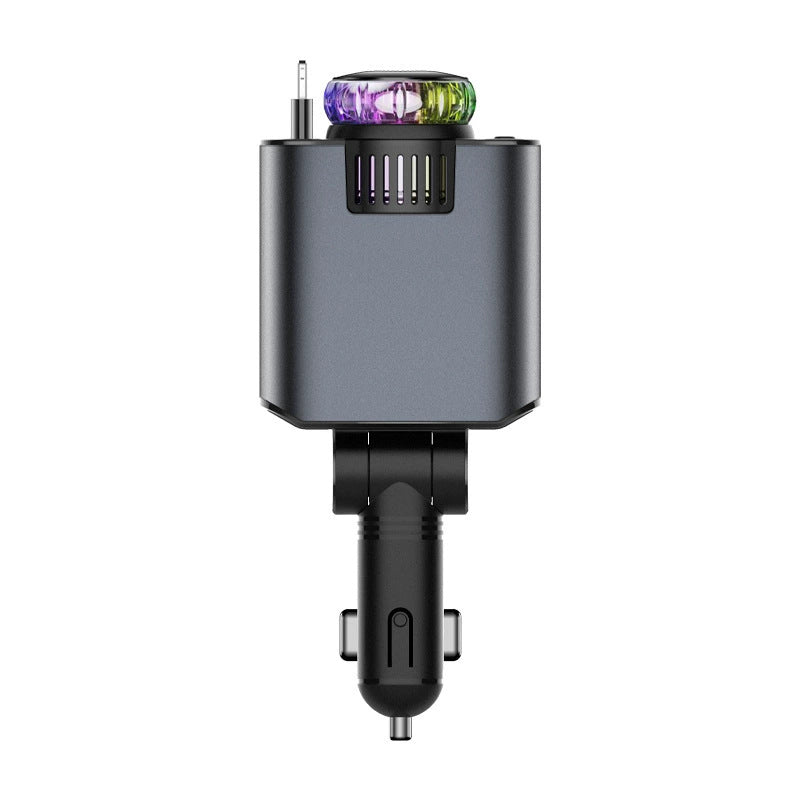 5-in-1 Car fast Charger (Type C and Lightning)