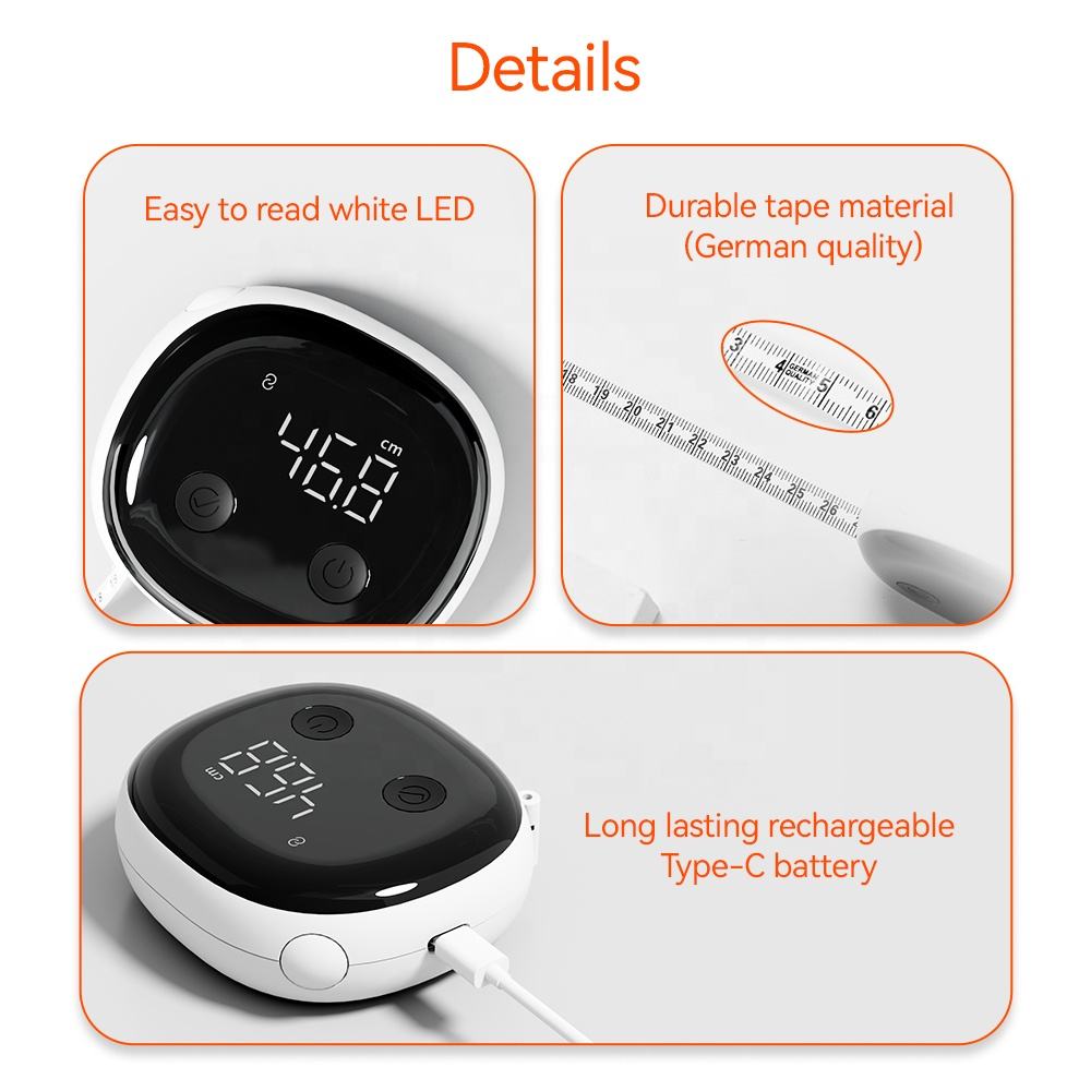 Smart Electronic Tape Measure for Body