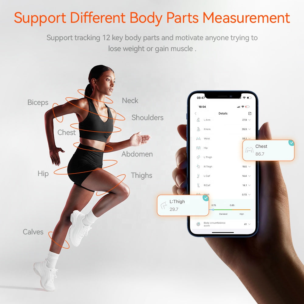 Smart Electronic Tape Measure for Body